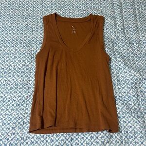 a new day Rich Brown Tank Top